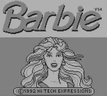 Image n° 5 - screenshots  : Barbie - Game Girl